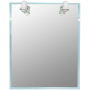 Oglinda baie Sanotechnik 17202, cu iluminare, 70 x 90 cm