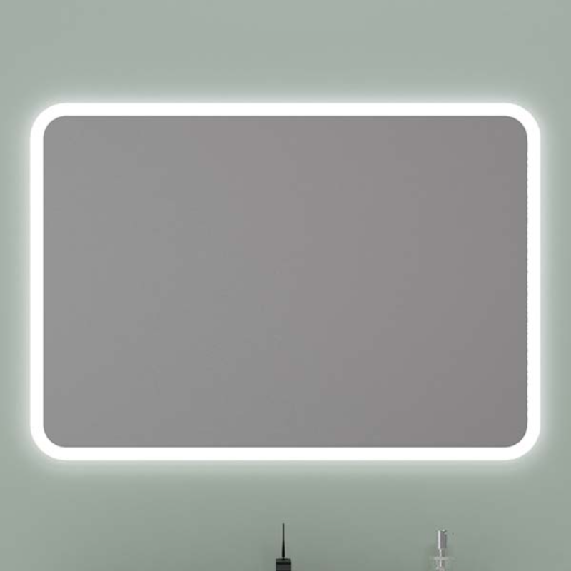 Oglinda baie Savini Due, iluminare led, 29 mm grosime, 70 x 100 cm