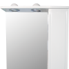 Oglinda cu dulap de baie Sanitop Abby, PAL/MDF, alb, 540 x 160 X 677 mm