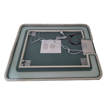Oglinda de baie Badenmob MD1, cu iluminare LED, dreptunghiulara, 60 x 80 cm