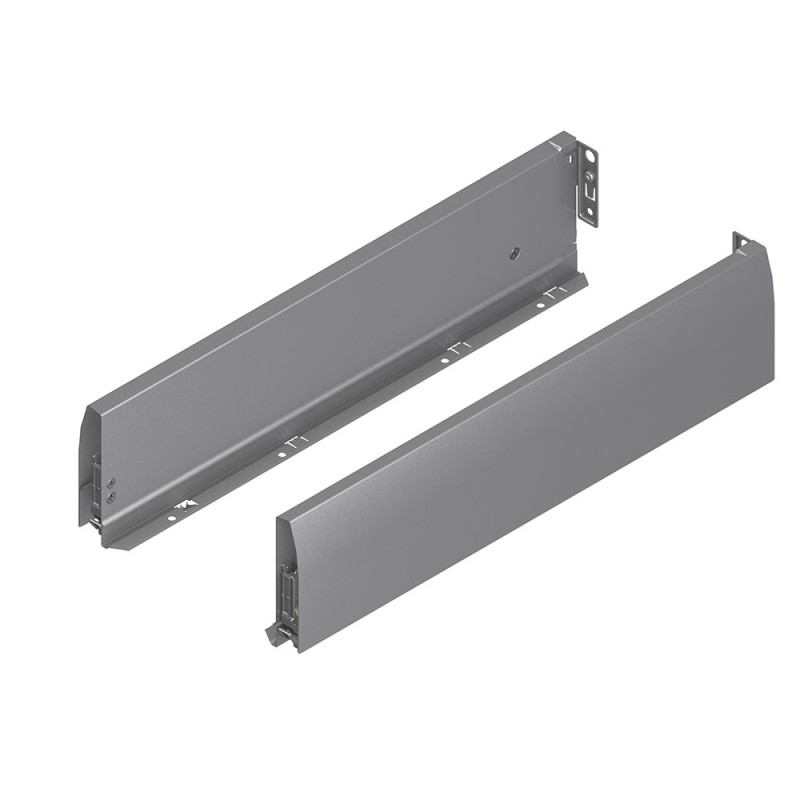 Panouri laterale Grass Nova Pro Deluxe NPDH122G1, metalice, 450 mm, gri