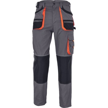 Pantaloni protectie Cerva FF CARL BE-01-003, bumbac si poliester, gri, marimea 56