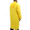 Pelerina ploaie impermeabila PPD, PVC si textil, cu gluga, galben, marimea 3XL Pelerina ploaie impermeabila PPD, PVC si textil, cu gluga, galben, marimea 3XL