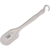 Perie baie cu maner si agatatoare Inaplast, plastic, alb, 7 x 4 x 40 cm