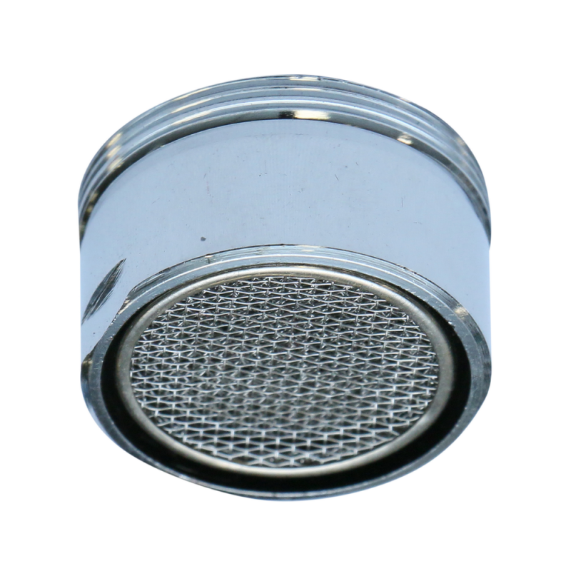 Perlator, filet exterior, plastic, argintiu, diametru 28 mm
