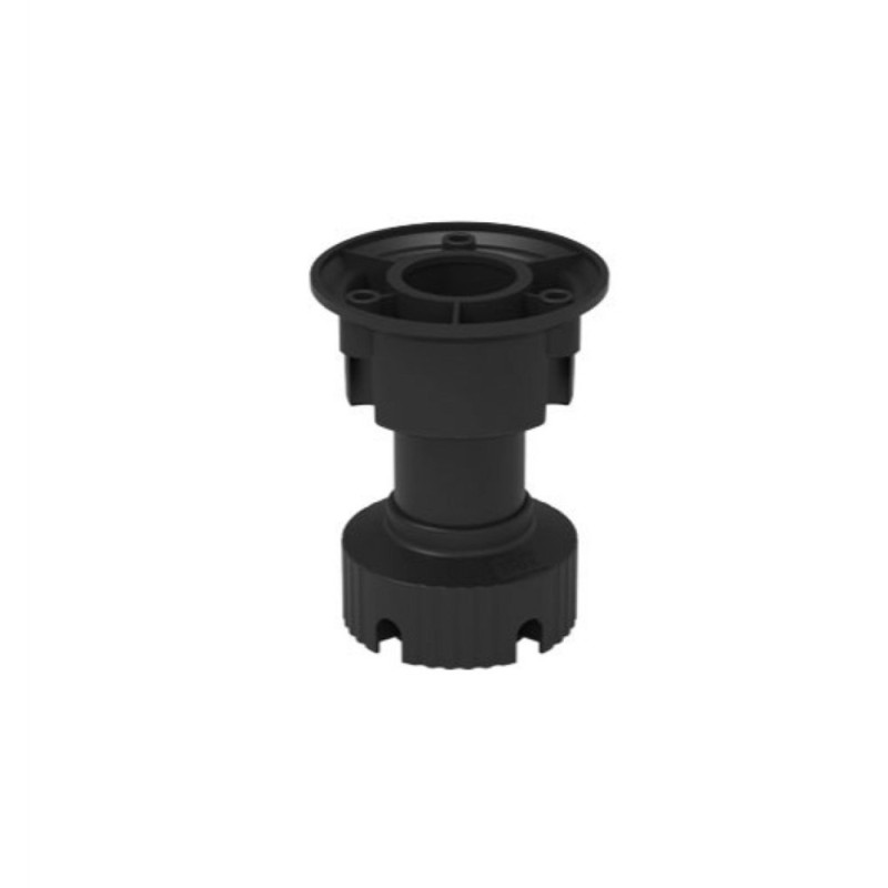 Picior reglabil bucatarie, plastic, negru, reglabil, D26, 80 mm