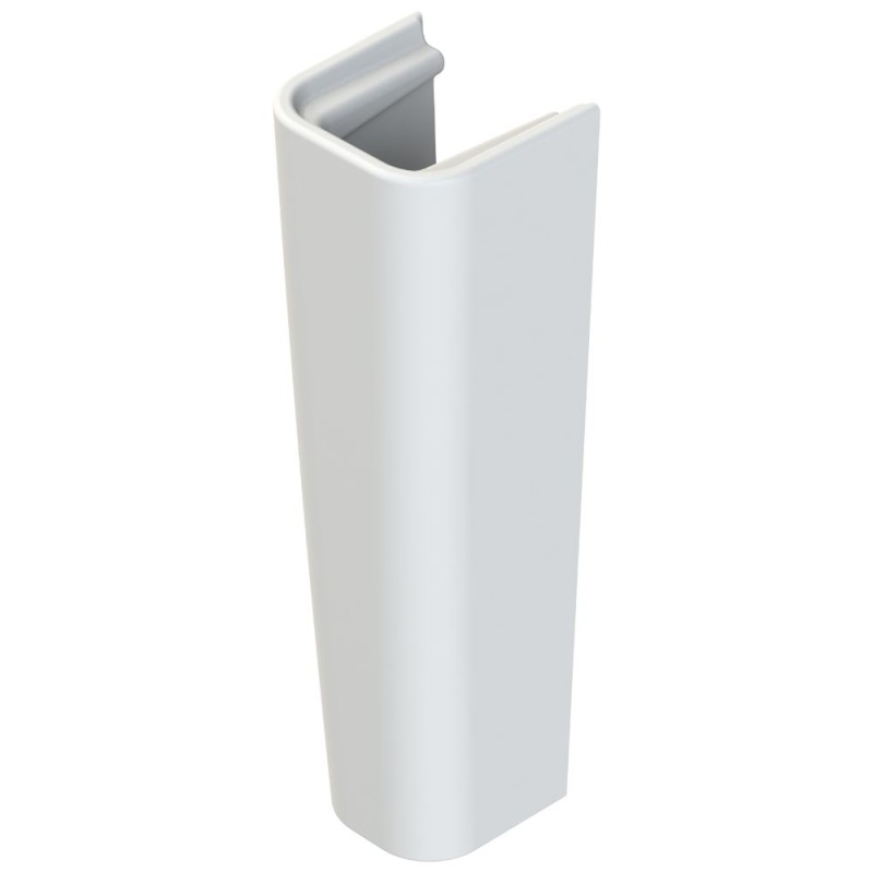 Piedestal CeraStyle Noura, portelan, alb, 66,5 x 19 x 15 cm