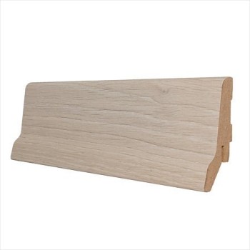 Plinta parchet MDF 1662 Chamonix light, maro deschis, 2800 x 60 x 23 mm