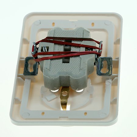 Priza dubla Eco Premium, Comtec, alb Priza dubla Eco Premium, Comtec, alb