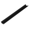 Profil aluminiu banda LED LL-03, incastrat, negru, 16 x 3000 mm