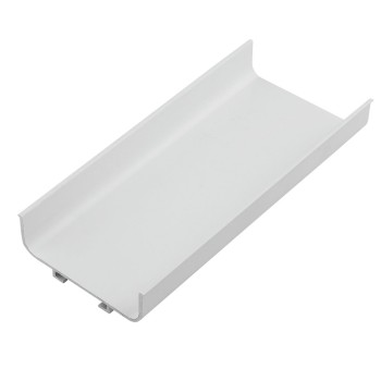 Profil aluminiu LB (tip Gola) - C, aluminiu, alb mat, 2.75 m