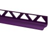 Profil colt interior pentru faianta, Set Prod, PVC, mov uni 4040, 2,5 m Profil colt interior pentru faianta, Set Prod, PVC, mov uni 4040, 2,5 m