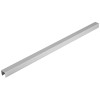 Profil din aluminiu, sectiune U, 2,5 m, anodizat-mat Profil din aluminiu, sectiune U, 2,5 m, anodizat-mat
