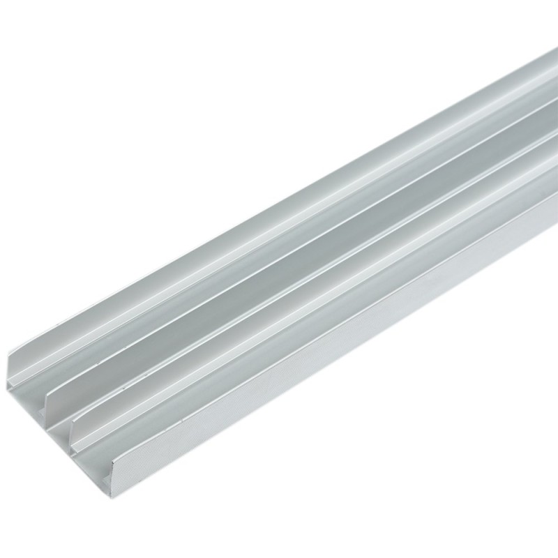 Profil ghidare superior dublu, aluminiu, 2 m Profil ghidare superior dublu, aluminiu, 2 m