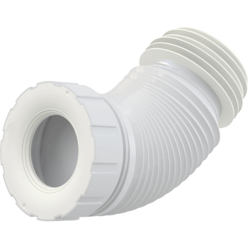 Racord WC Alca A97SN, flexibil, extensibil, plastic, D 70/110×102/122 mm