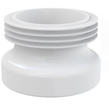 Racord WC Alca, fix, PVC, 10 cm