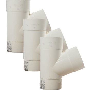 Ramificatie pentru burlan, PVC, Regenau, 100 mm, alb