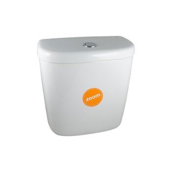 Rezervor WC UNO Fayans, ceramica, 3/6 L