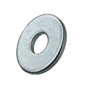 Saiba plata, otel zincat, M4 x 9 x 0.8 mm, 10 bucati