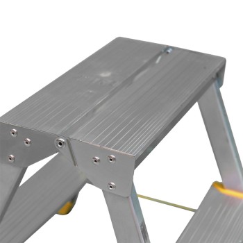 Scara aluminiu, Eurostil, 2 tronsoane, 2 trepte