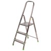 Scara  aluminiu, fixa, 2 tronsoane, 1 x 3 trepte