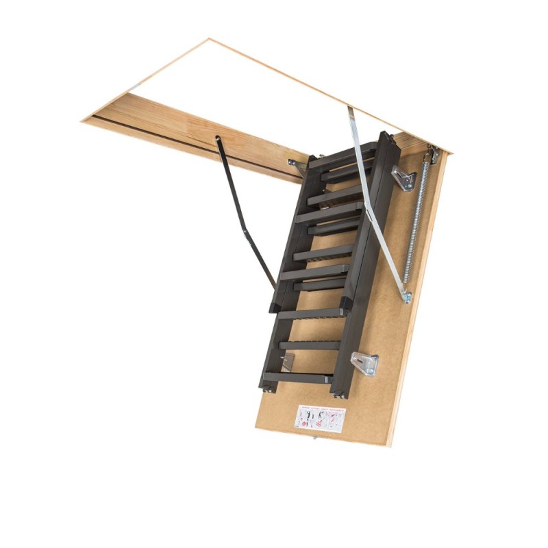 Scara mansarda Fakro LWS-280 Smart, modulara, lemn, 60 x 120 cm