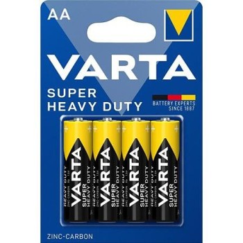Set baterii Varta AA, zinc - carbon, 7.75 g Set baterii Varta AA, zinc - carbon, 7.75 g
