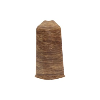Set colt exterior plinta parchet, stejar Victorian, PVC, 80 x 22 mm, 2 bucati/set