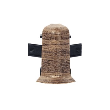 Set colt exterior plinta Set, nuc 6011, PVC, 52 x 22.5 mm, 2 bucati/set