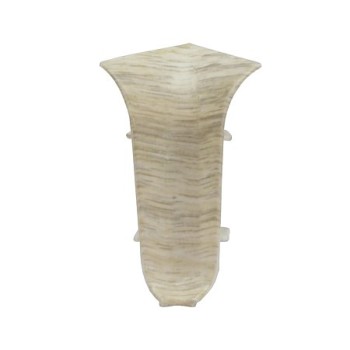 Set colt interior plinta parchet PVC, stejar Argento, 55 x 22 mm, 2 bucati/set Set colt interior plinta parchet PVC, stejar Argento, 55 x 22 mm, 2 bucati/set