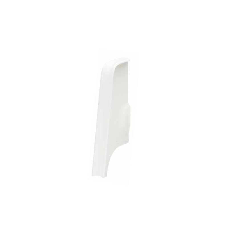 Set colt interior plinta parchet Set, alb, MDF, 60 x 19 mm, 4 bucati/set