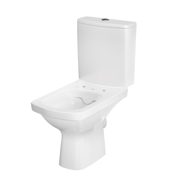 Set compact WC Cersanit Soft, ceramica, alb, 5 l, 65 x 78.5 x 36.5 cm