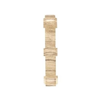 Set element de imbinare plinta parchet Korner Siena 80, stejar Clasic 822, PVC, 80 x 20 mm, 2 bucati/set