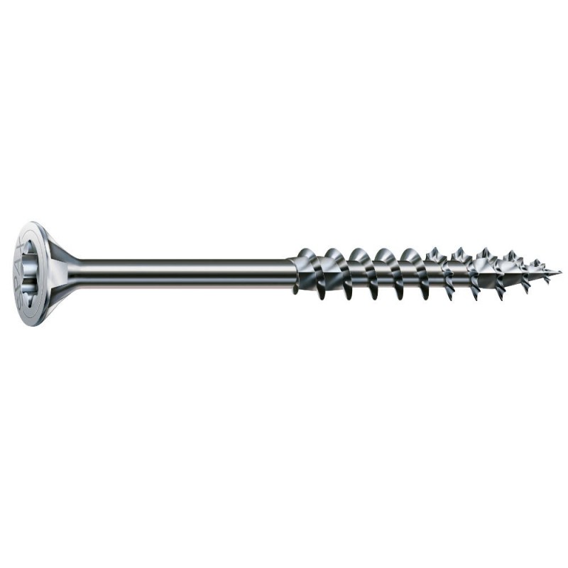 Set holsuruburi Spax Wirox, cap inecat T-STAR Plus, otel zincat alb, 4 x 40 mm, 10 bucati
