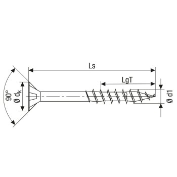 Set holsuruburi Spax Wirox, cap inecat T-STAR Plus, otel zincat alb, 4 x 60 mm, 10 bucati
