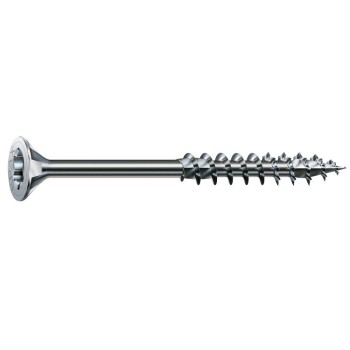 Set holsuruburi Spax Wirox, cap inecat T-STAR Plus, otel zincat alb, 5 x 60 mm, 10 bucati