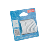 Set inele perdea Romtatay, polipropilena, forma rotunda, alb, 5 cm