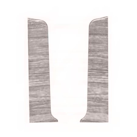 Set terminatie plinta parchet stanga/dreapta Korner Siena 80, stejar Ceres/Vinge 837, PVC, 2 bucati/set Set terminatie plinta parchet stanga/dreapta Korner Siena 80, stejar Ceres/Vinge 837, PVC, 2 bucati/set