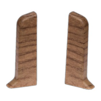 Set terminatie plinta parchet stanga/dreapta Set, castan cenusiu 6004, PVC, 52 x 22.5 mm, 4 bucati/set Set terminatie plinta parchet stanga/dreapta Set, castan cenusiu 6004, PVC, 52 x 22.5 mm, 4 bucati/set