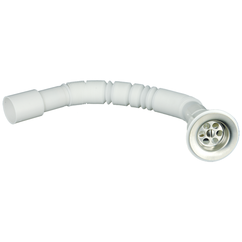 Sifon flexibil cu ventil Crimel, polipropilena, 5/4