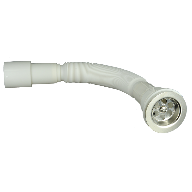 Sifon flexibil cu ventil Crimel, polipropilena, 6/4
