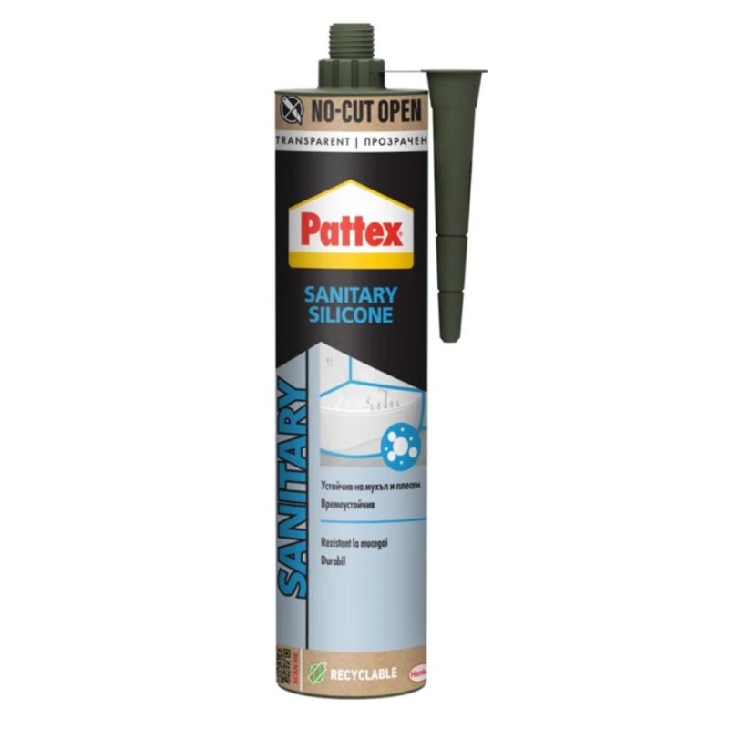 Silicon sanitar Sanitar Pattex, transparent, 280 ml