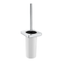 Suport si perie WC Roca, argintiu, 120 x 110 x 408 mm