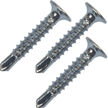 Surub autoforant, cap semibombat, pentru PVC, otel zincat, 3,9 x 16 mm