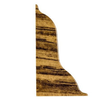 Terminatie plinta parchet stanga Korner Print LP 52, stejar rustic436, PVC, 52 x 26 mm