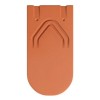 Tigla ceramica Bavaria Solzi Terra Rosa, rosu natural, 38 x 18 cm