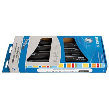 Trusa surubelnite Unior cu profil TX - 621CS7CR, 7 piese