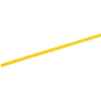 Tub termocontractabil IEK TTU, cu strat adeziv, galben, 1.5 - 0.75 mm, 1 m