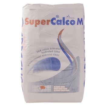 Var hidratat pentru mortare si tencuiala Supercalco M, 20 kg