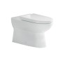 Vas WC + capac CeraStyle Bella 18800-w, evacuare laterala, alb, 390 x 545 x 360 mm